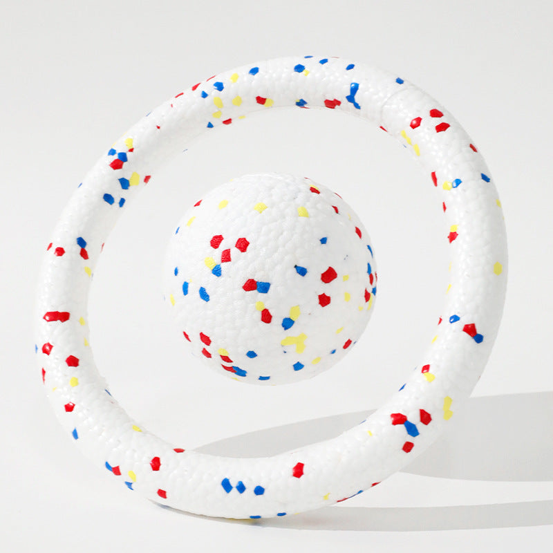 Dog Toy Ball Intelligent Interactive Soft Pet Powerful