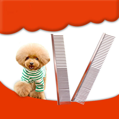 Pet grooming comb 